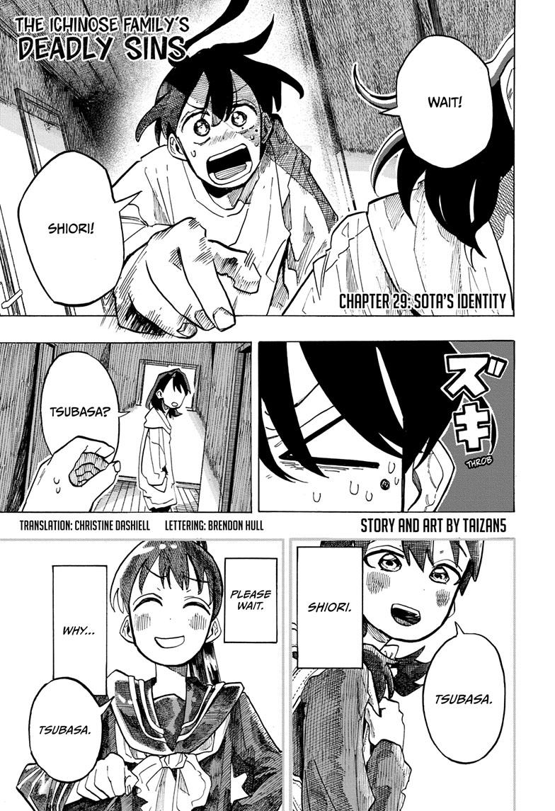 The Ichinose Family's Deadly Sins Chapter 29 page 1 - Chapter 29