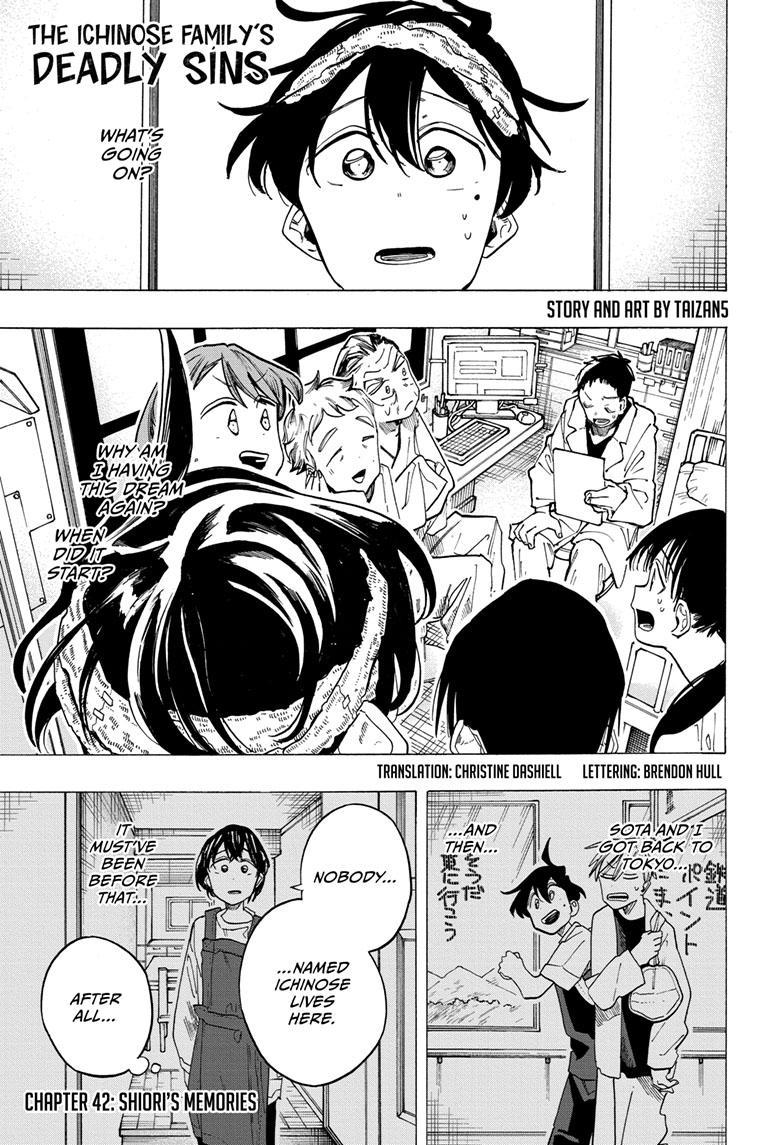 The Ichinose Family's Deadly Sins Chapter 42 page 1 - Chapter 42
