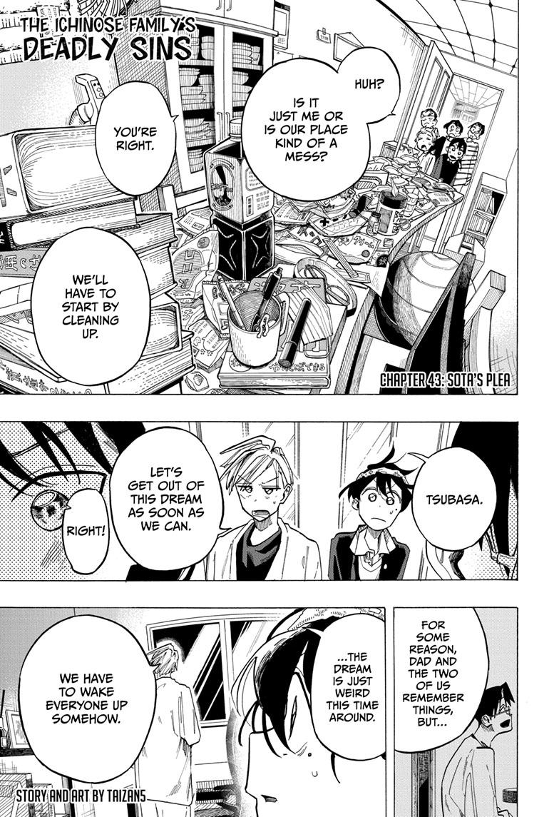 The Ichinose Family's Deadly Sins Chapter 43 page 1 - Chapter 43