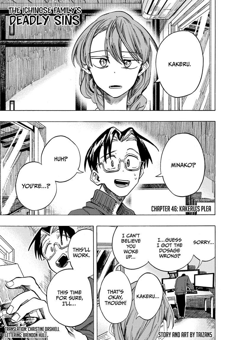 The Ichinose Family's Deadly Sins Chapter 46 page 1 - Chapter 46