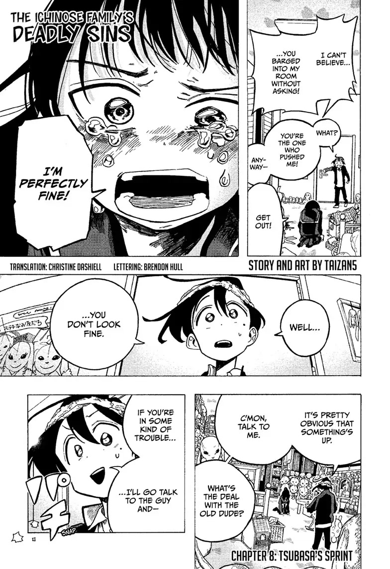 The Ichinose Family's Deadly Sins Chapter 8 page 1 - Chapter 8