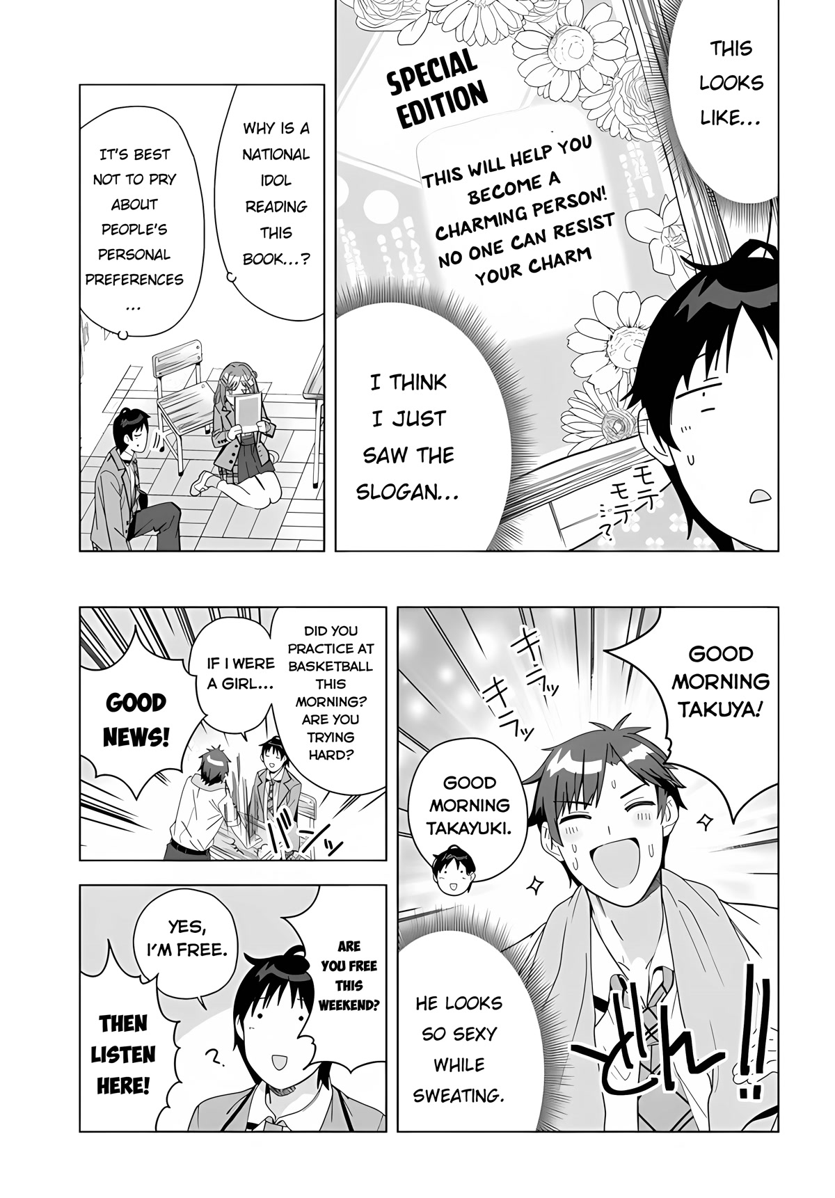 The Idol Girl in My Class Is Acting Suspiciously Chapter 1 page 36 - Chapter 1