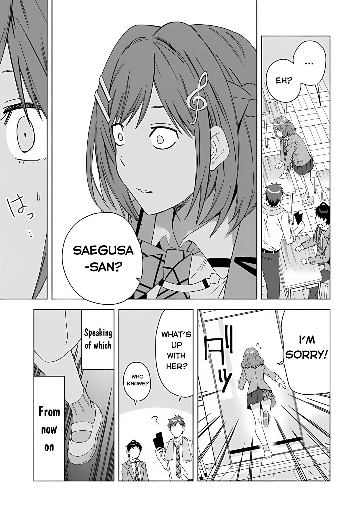 The Idol Girl in My Class Is Acting Suspiciously Chapter 1 page 38 - Chapter 1