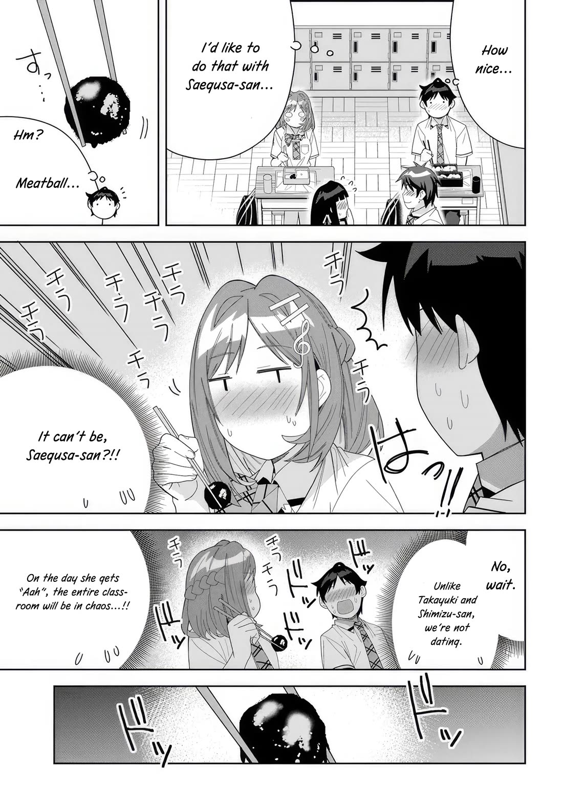 The Idol Girl in My Class Is Acting Suspiciously Chapter 12 page 14 - Chapter 12: Change