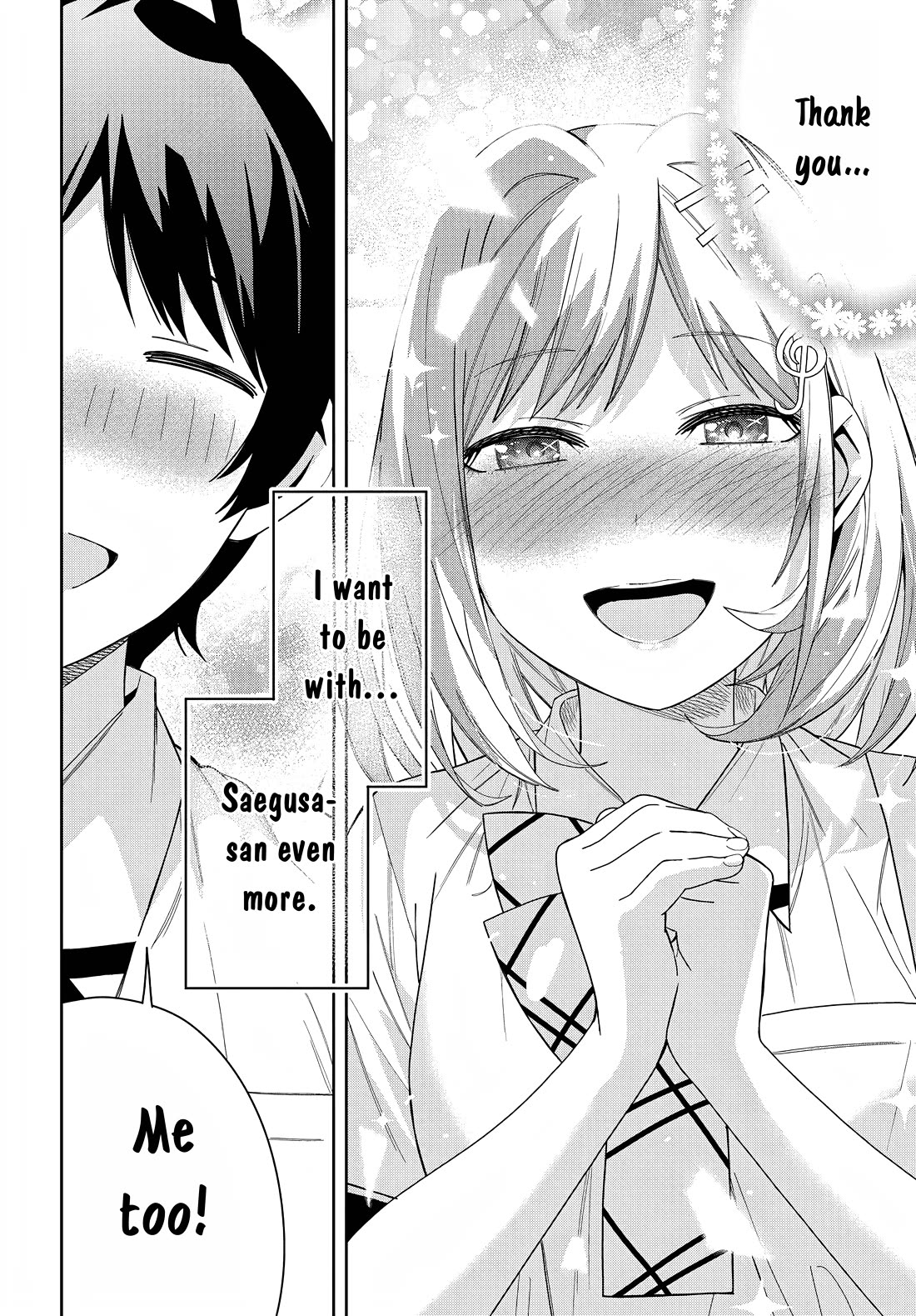 The Idol Girl in My Class Is Acting Suspiciously Chapter 13 page 10 - Chapter 13: Me and you...