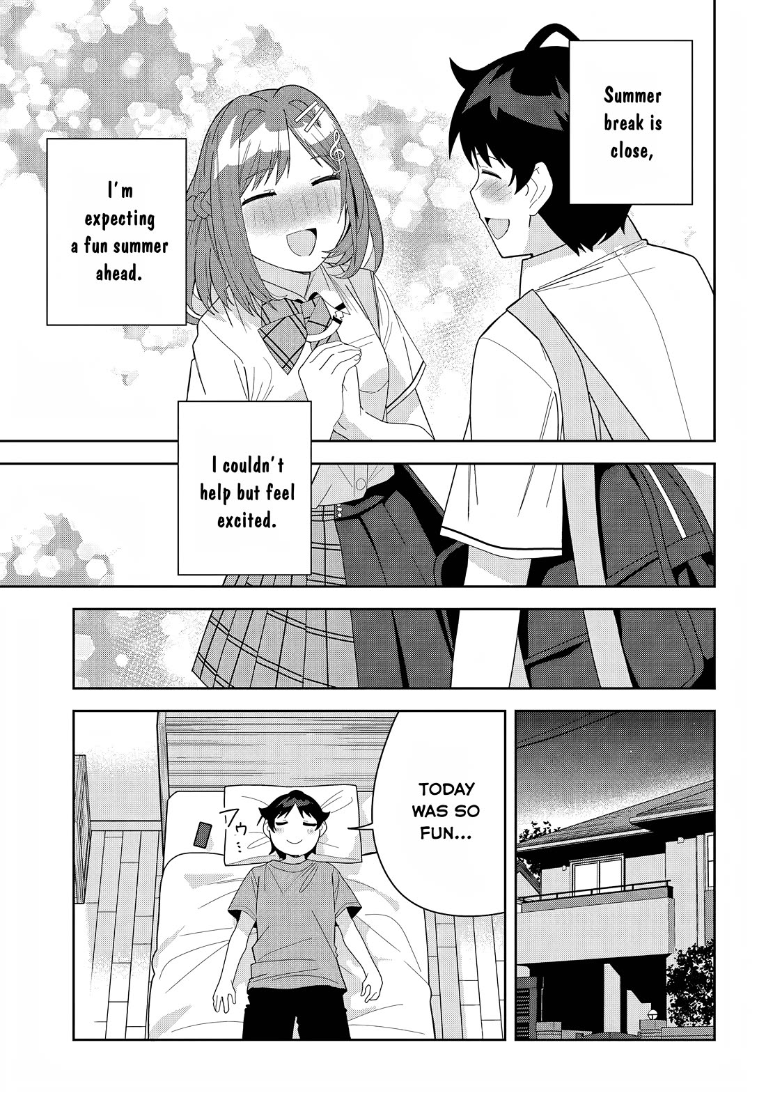 The Idol Girl in My Class Is Acting Suspiciously Chapter 13 page 11 - Chapter 13: Me and you...