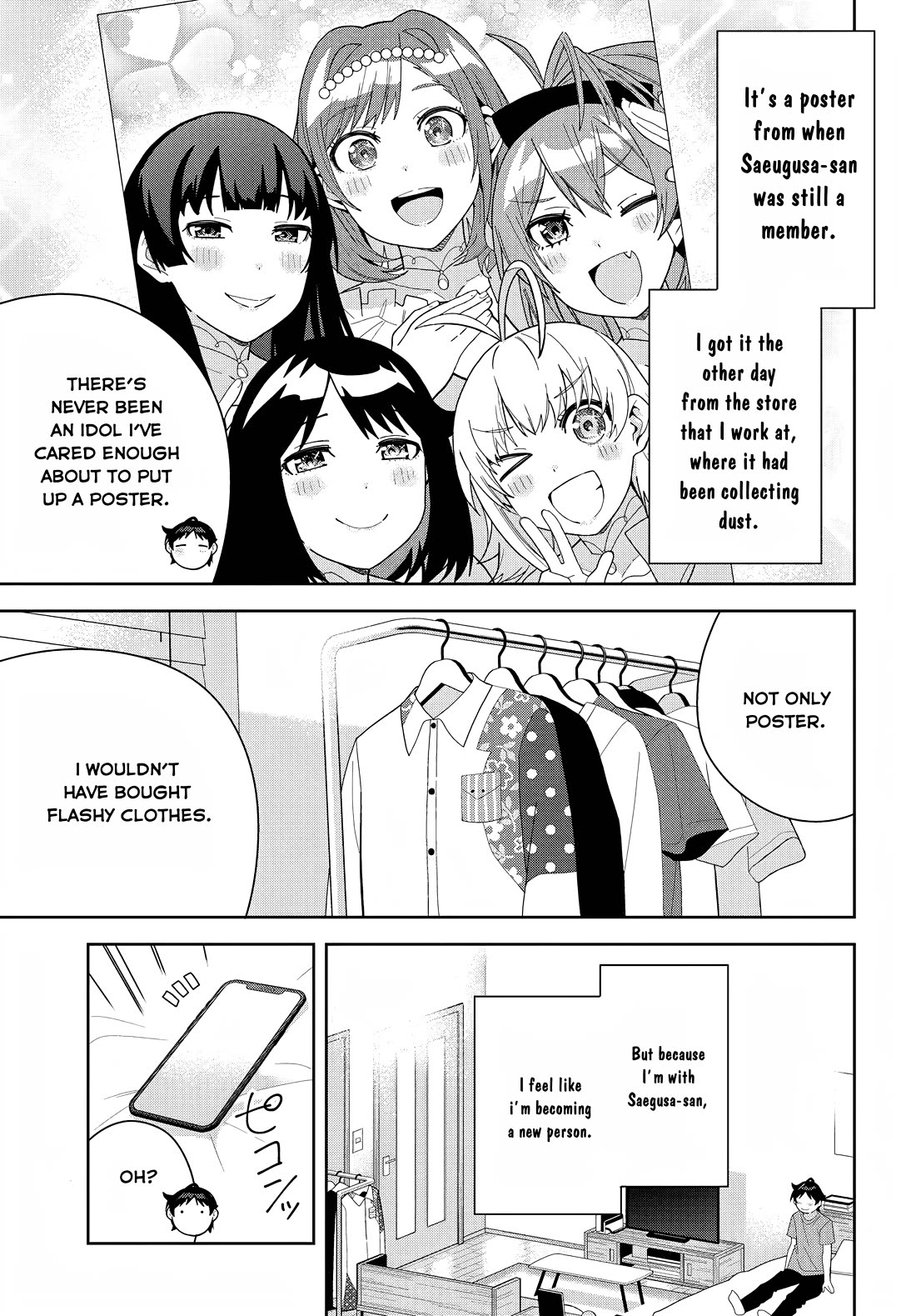 The Idol Girl in My Class Is Acting Suspiciously Chapter 13 page 13 - Chapter 13: Me and you...