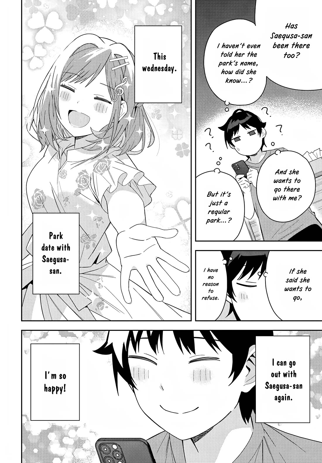 The Idol Girl in My Class Is Acting Suspiciously Chapter 13 page 18 - Chapter 13: Me and you...