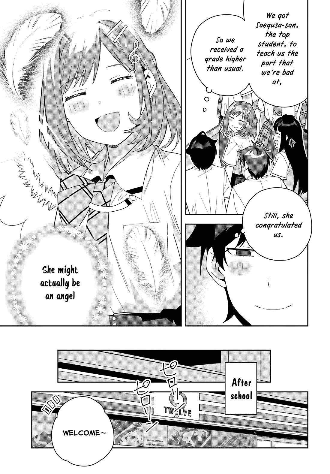 The Idol Girl in My Class Is Acting Suspiciously Chapter 13 page 21 - Chapter 13: Me and you...