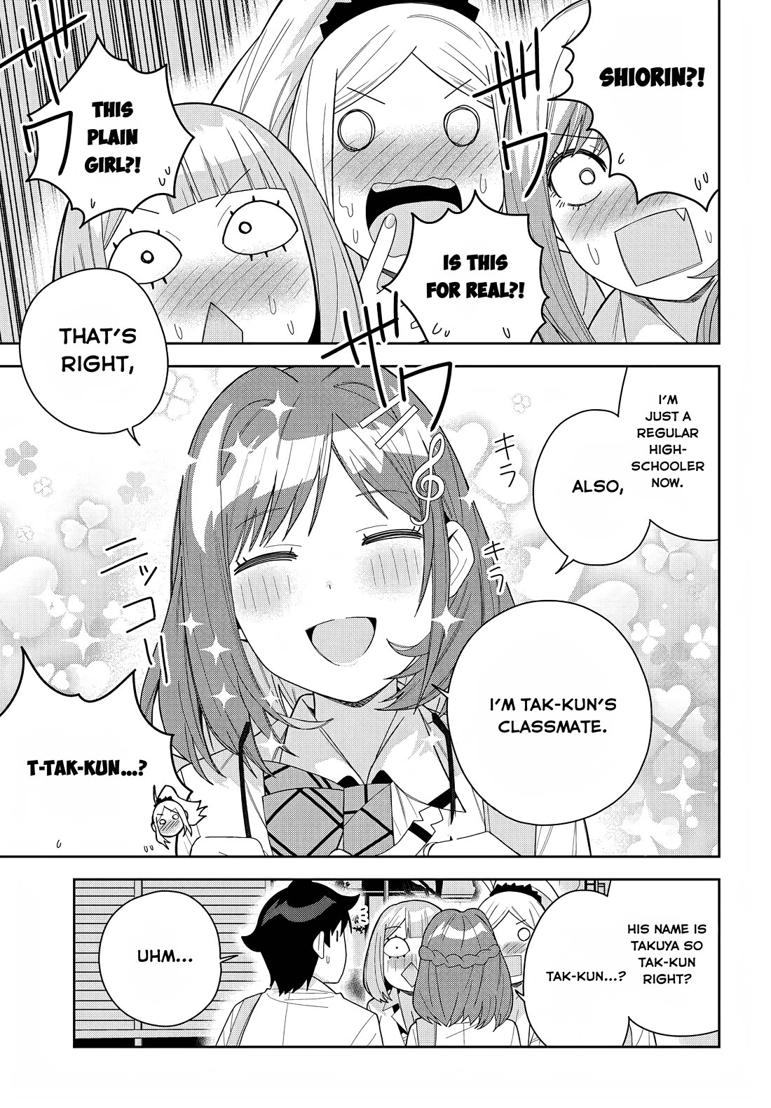 The Idol Girl in My Class Is Acting Suspiciously Chapter 13 page 3 - Chapter 13: Me and you...