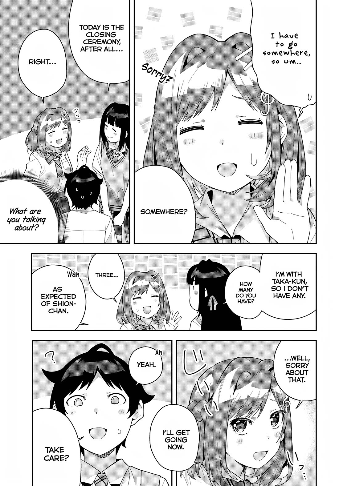 The Idol Girl in My Class Is Acting Suspiciously Chapter 16 page 11 - Chapter 16: Until that time comes...
