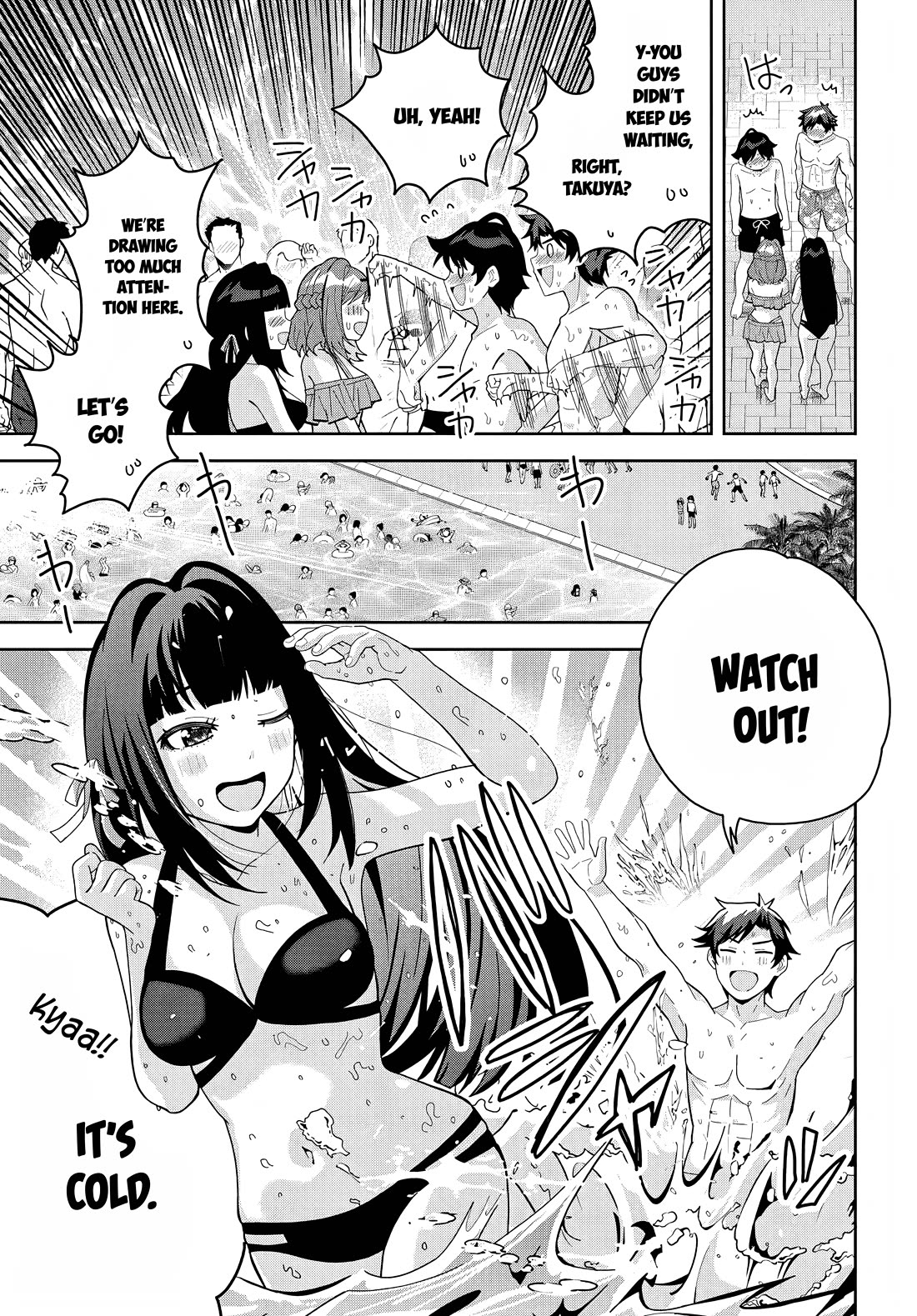 The Idol Girl in My Class Is Acting Suspiciously Chapter 17 page 8 - Chapter 17: To the pool