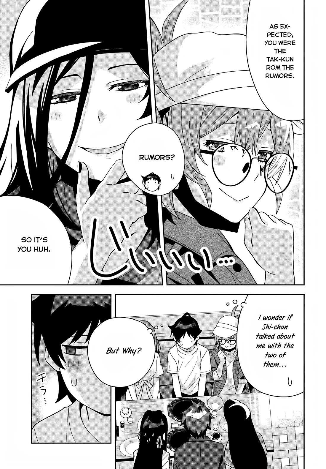 The Idol Girl in My Class Is Acting Suspiciously Chapter 18 page 10 - Chapter 18: Suprised at the family Restaurant!?