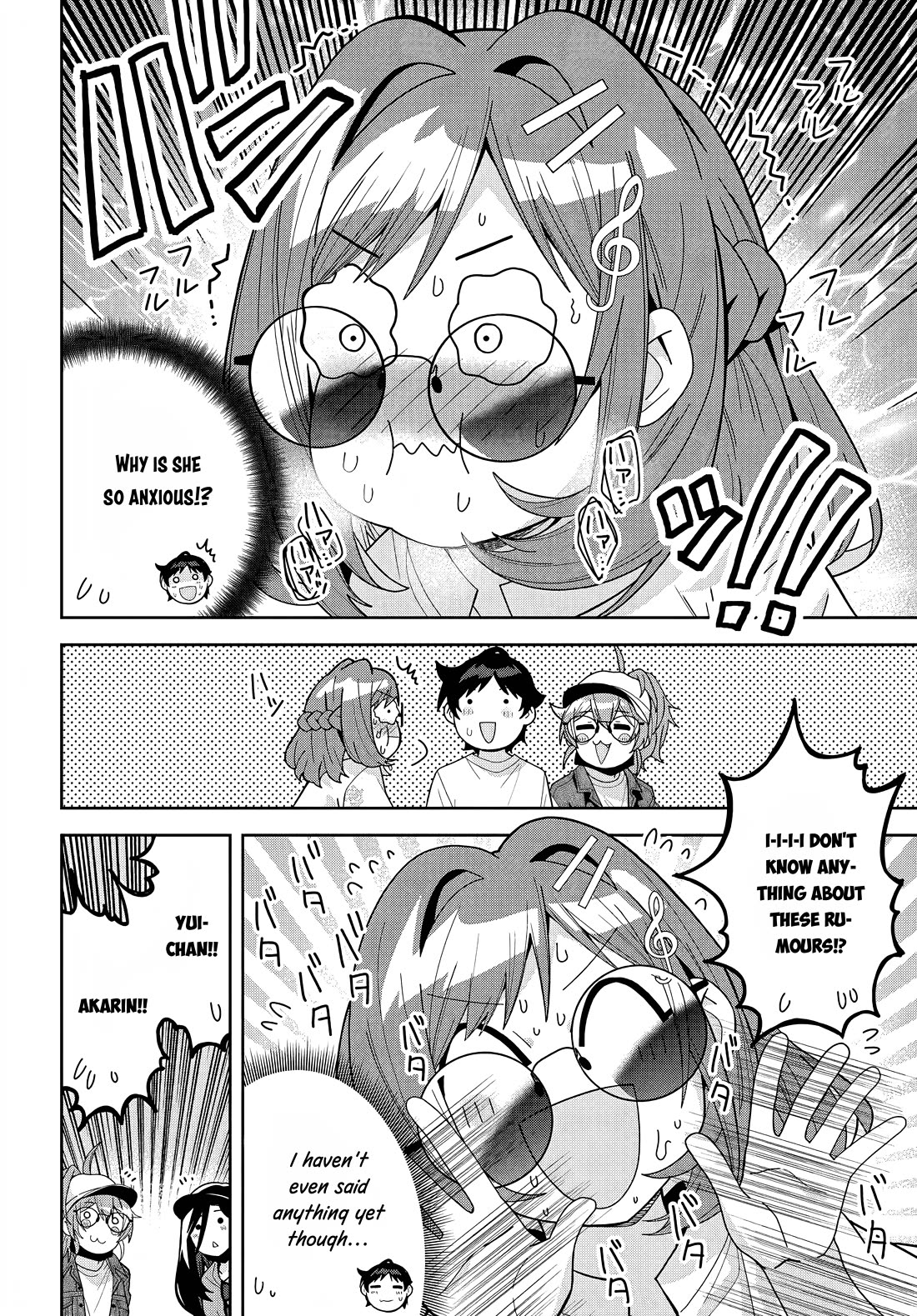 The Idol Girl in My Class Is Acting Suspiciously Chapter 18 page 11 - Chapter 18: Suprised at the family Restaurant!?