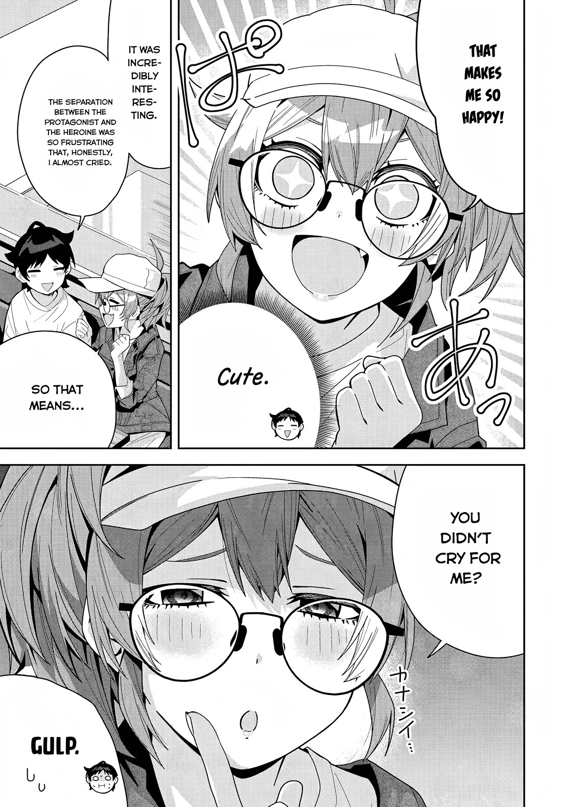 The Idol Girl in My Class Is Acting Suspiciously Chapter 18 page 14 - Chapter 18: Suprised at the family Restaurant!?