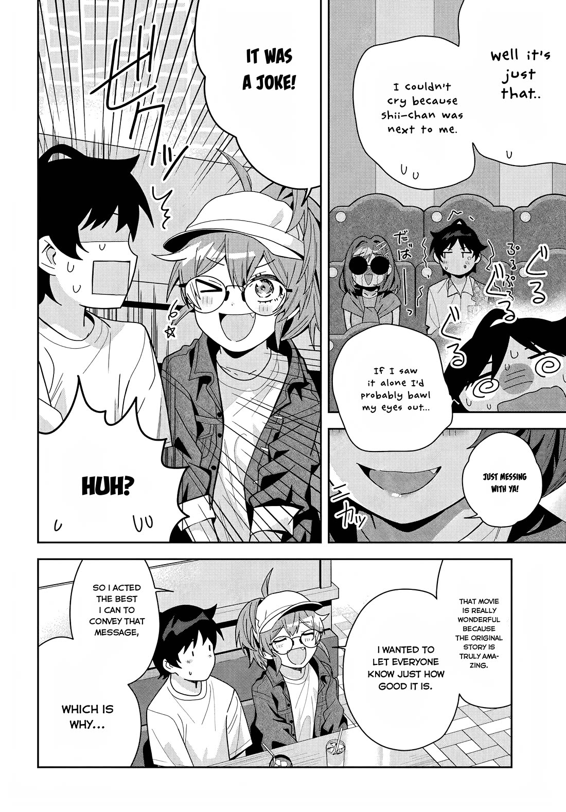The Idol Girl in My Class Is Acting Suspiciously Chapter 18 page 15 - Chapter 18: Suprised at the family Restaurant!?