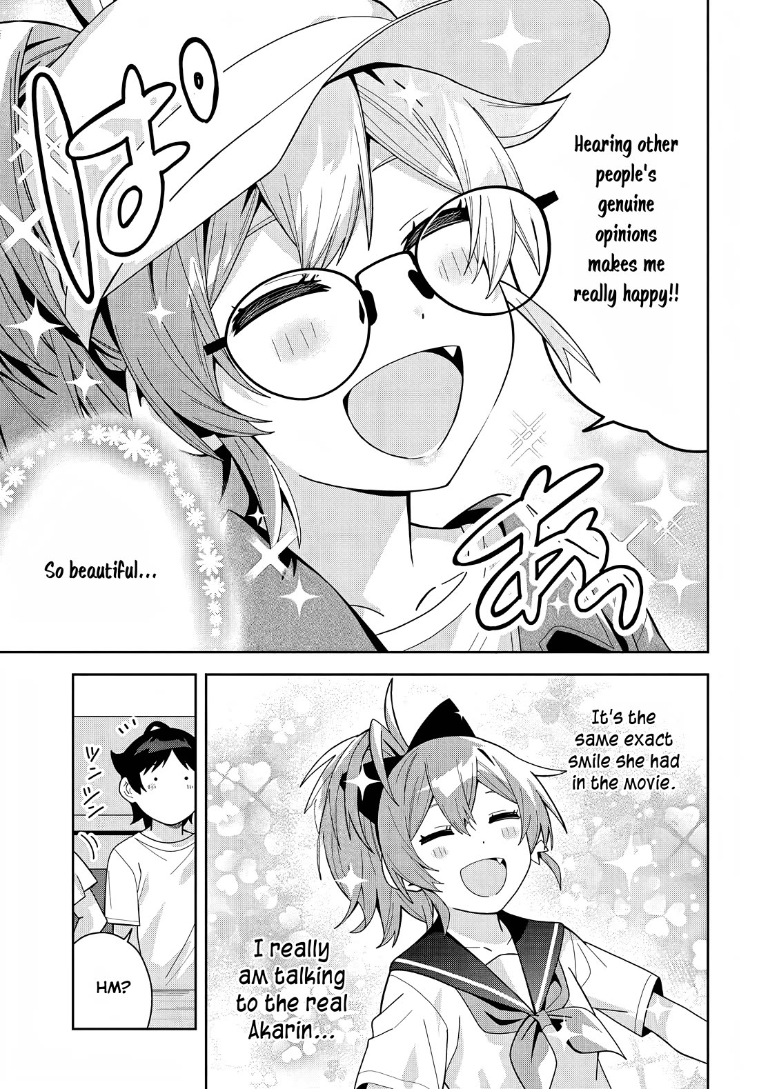 The Idol Girl in My Class Is Acting Suspiciously Chapter 18 page 16 - Chapter 18: Suprised at the family Restaurant!?