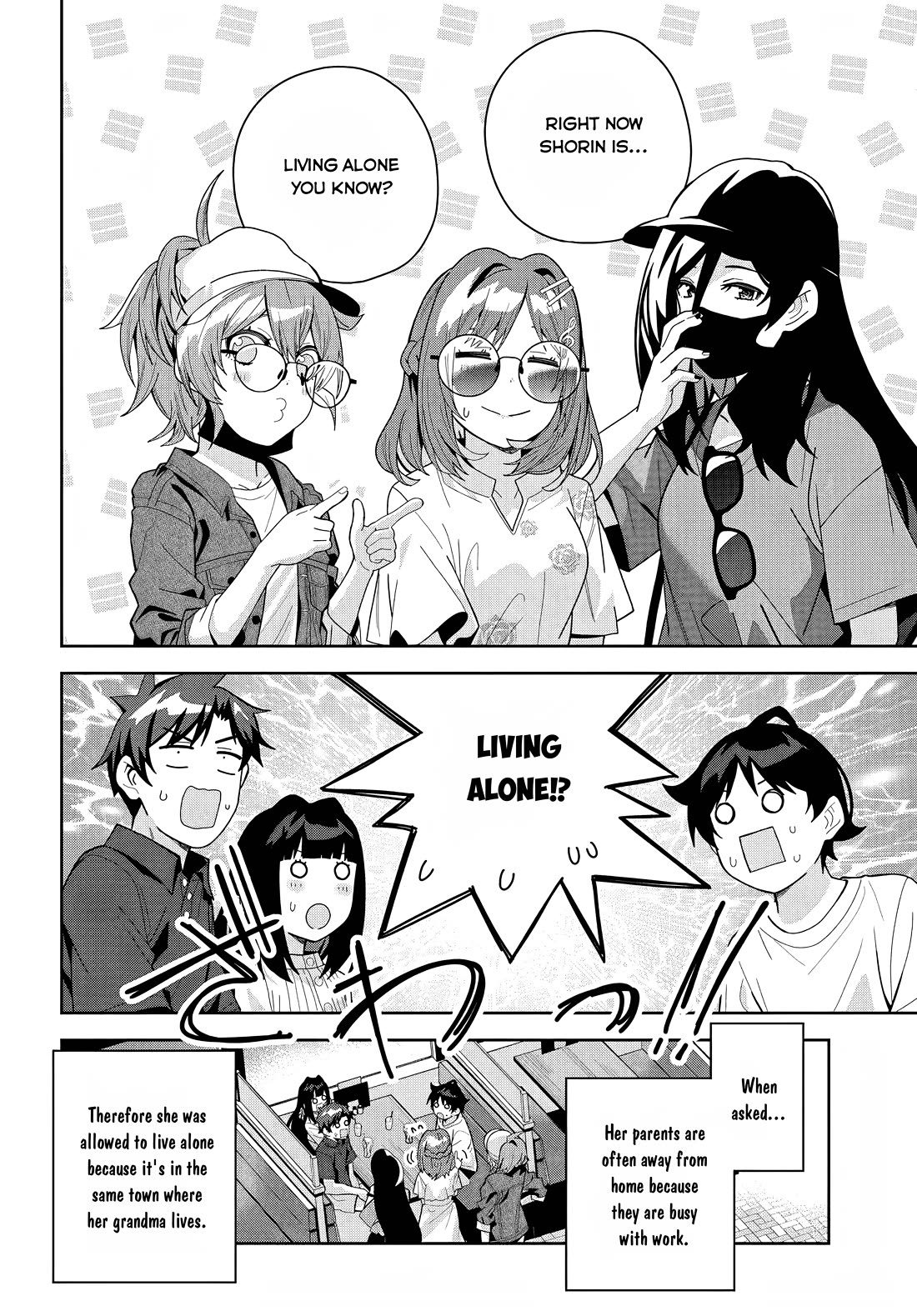 The Idol Girl in My Class Is Acting Suspiciously Chapter 18 page 21 - Chapter 18: Suprised at the family Restaurant!?
