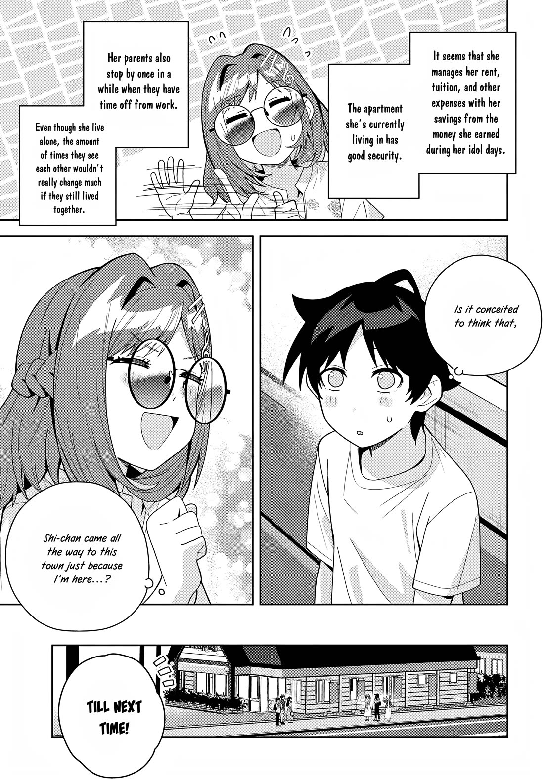 The Idol Girl in My Class Is Acting Suspiciously Chapter 18 page 22 - Chapter 18: Suprised at the family Restaurant!?