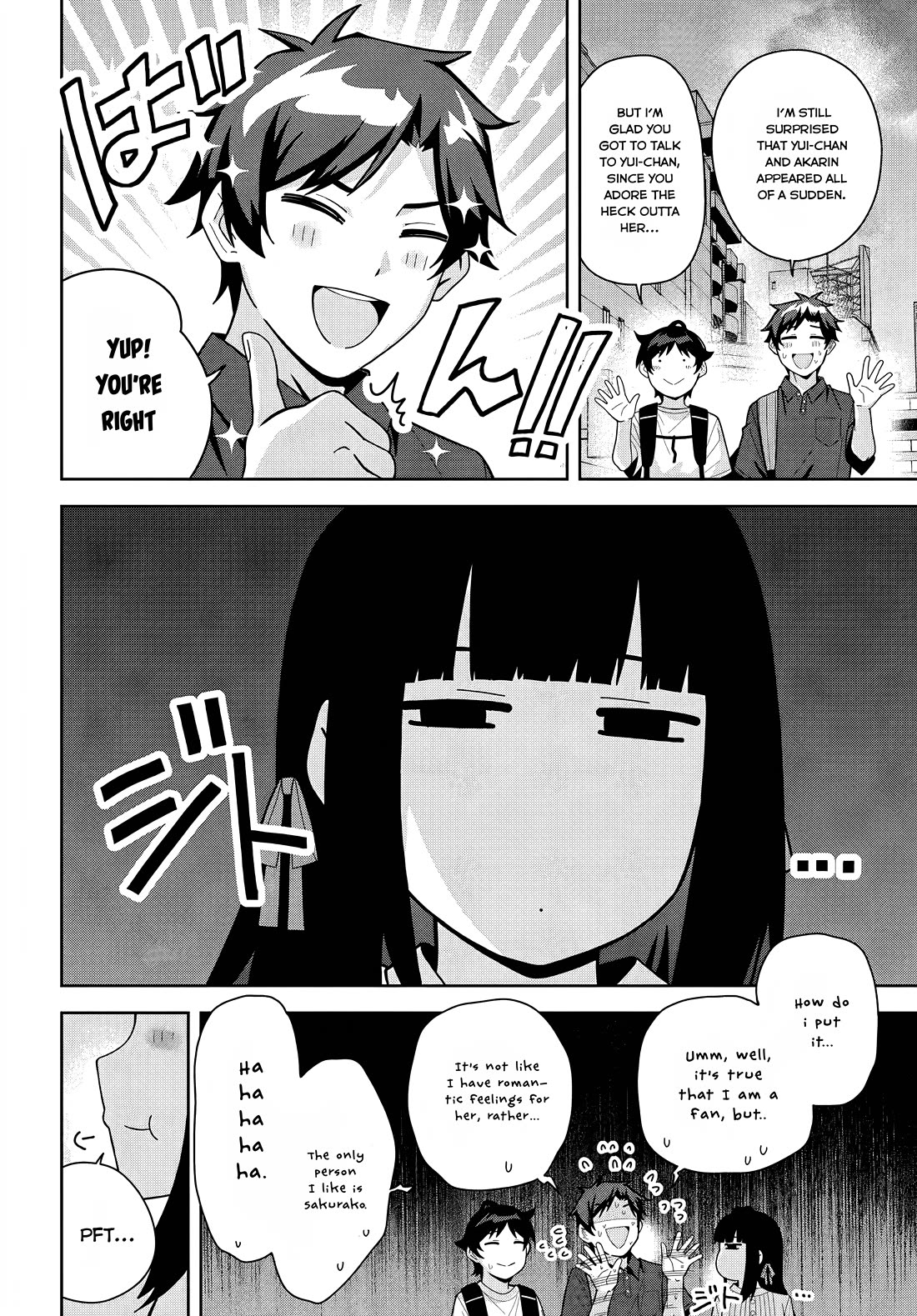 The Idol Girl in My Class Is Acting Suspiciously Chapter 18 page 23 - Chapter 18: Suprised at the family Restaurant!?