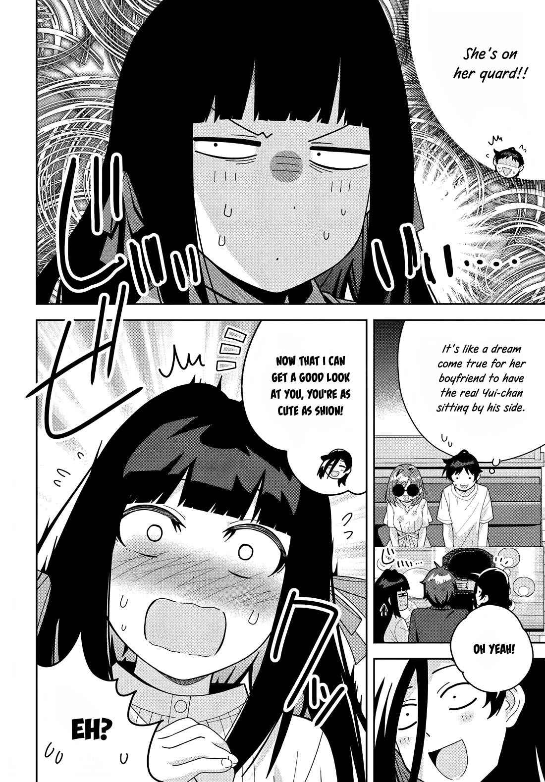 The Idol Girl in My Class Is Acting Suspiciously Chapter 18 page 7 - Chapter 18: Suprised at the family Restaurant!?
