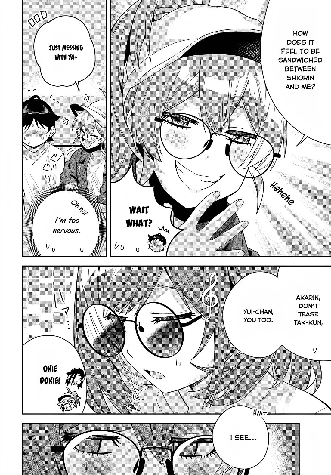 The Idol Girl in My Class Is Acting Suspiciously Chapter 18 page 9 - Chapter 18: Suprised at the family Restaurant!?