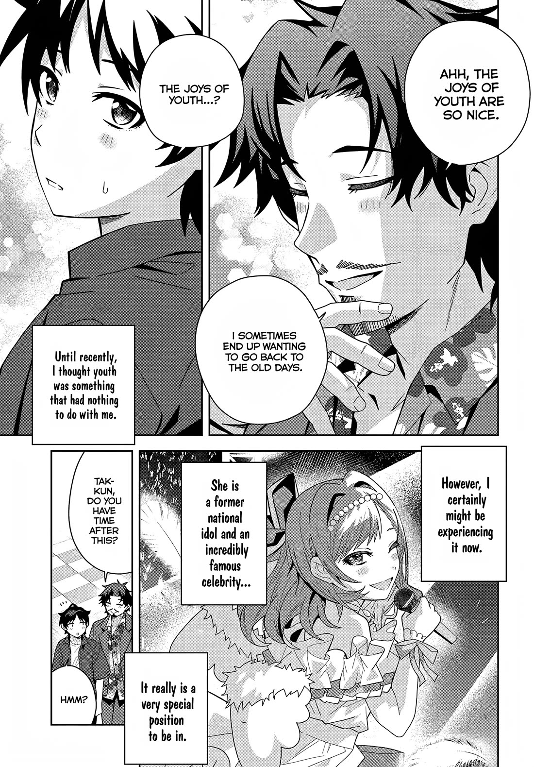 The Idol Girl in My Class Is Acting Suspiciously Chapter 19 page 5 - Chapter 19: This summer...