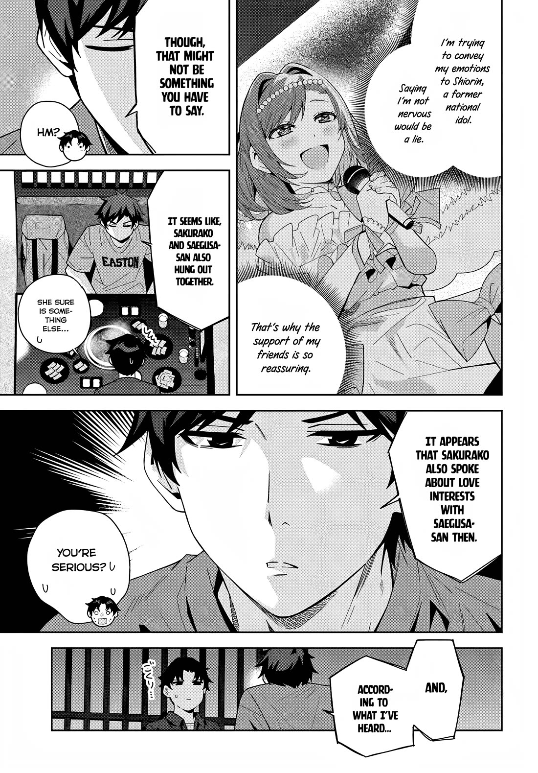 The Idol Girl in My Class Is Acting Suspiciously Chapter 20 page 27 - Chapter 20: Just a little bit more...