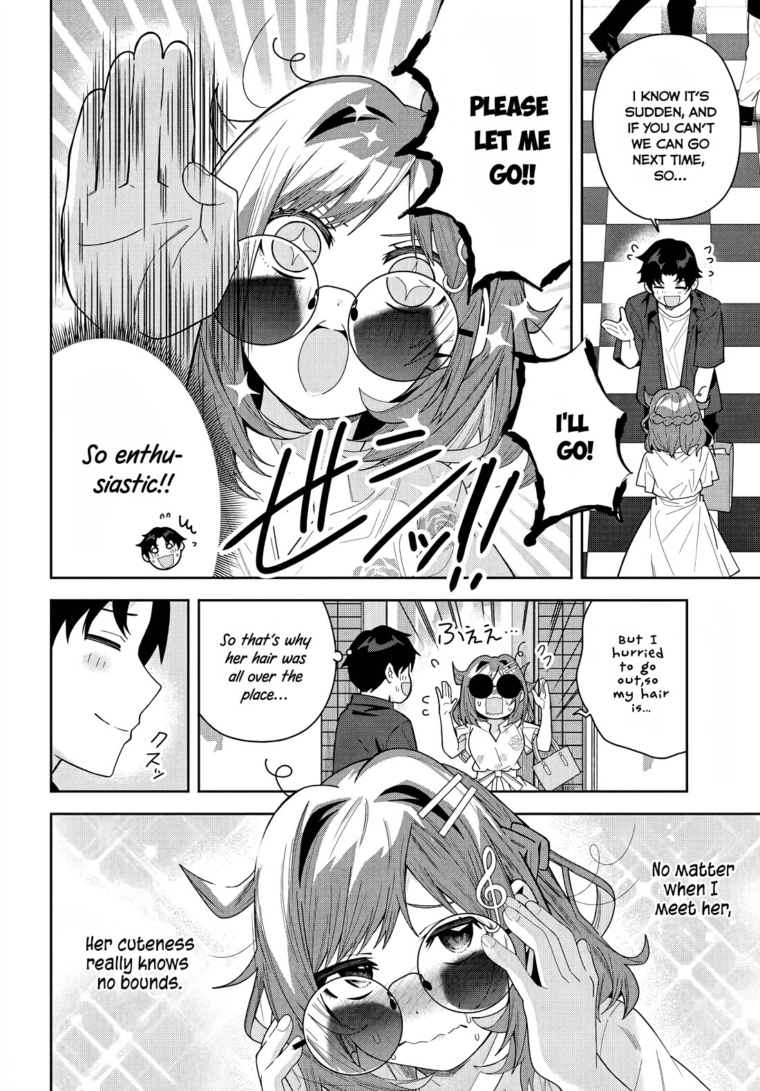The Idol Girl in My Class Is Acting Suspiciously Chapter 20 page 4 - Chapter 20: Just a little bit more...