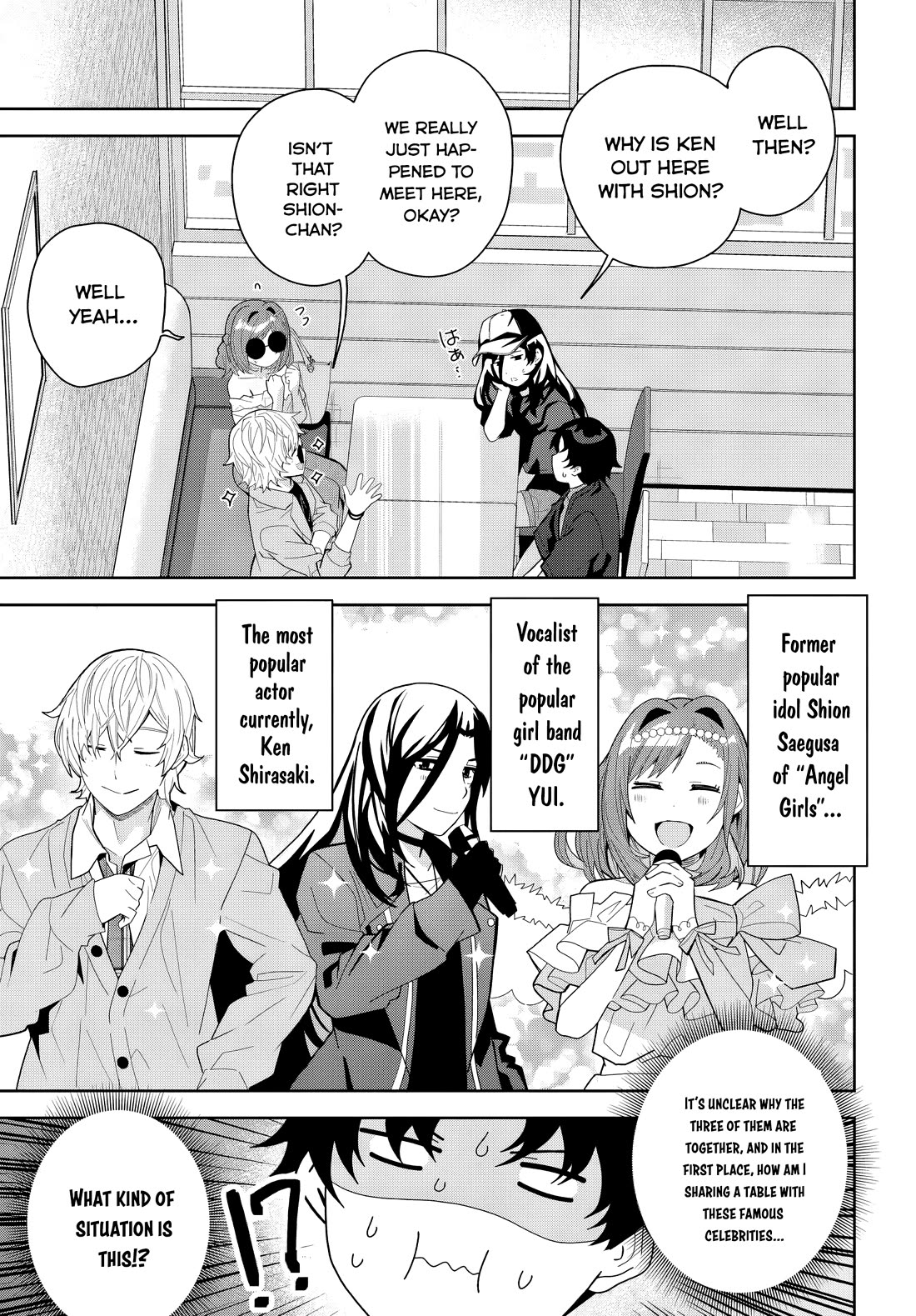 The Idol Girl in My Class Is Acting Suspiciously Chapter 21 page 13 - Chapter 21: To the amusement park!