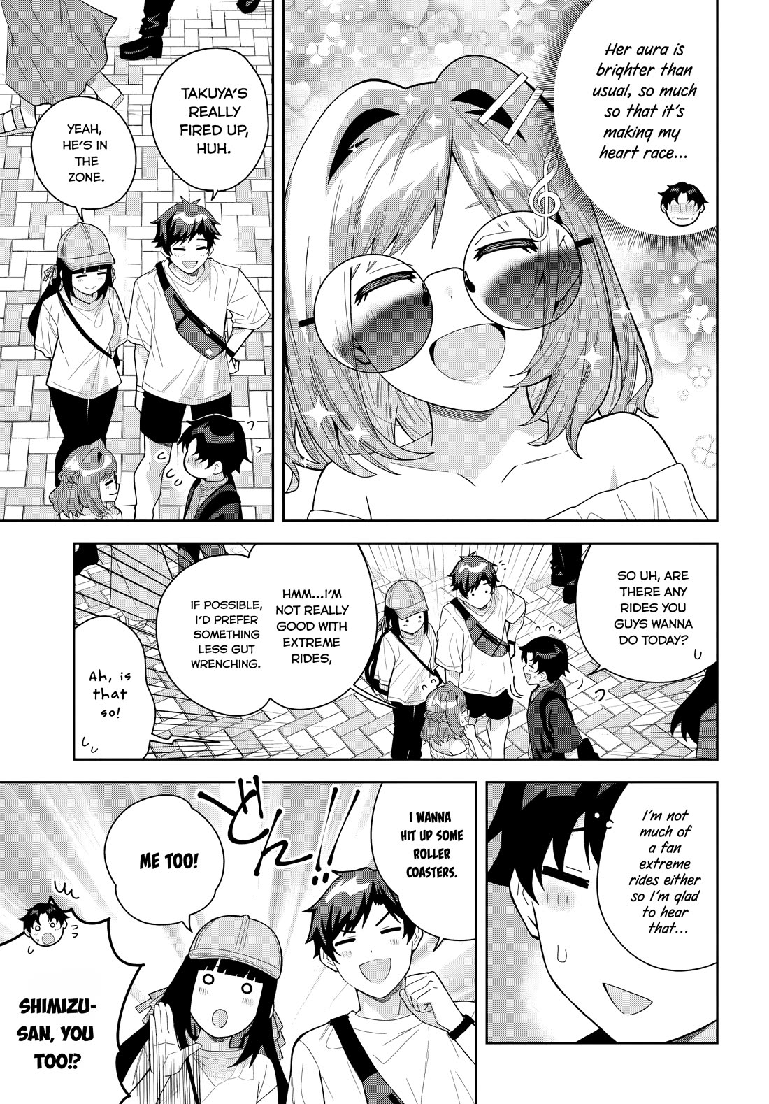 The Idol Girl in My Class Is Acting Suspiciously Chapter 21 page 3 - Chapter 21: To the amusement park!