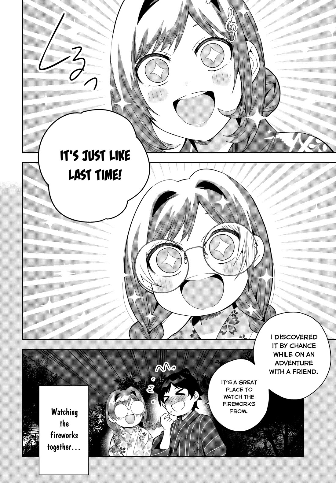 The Idol Girl in My Class Is Acting Suspiciously Chapter 23 page 10 - Chapter 23: Firework Festival