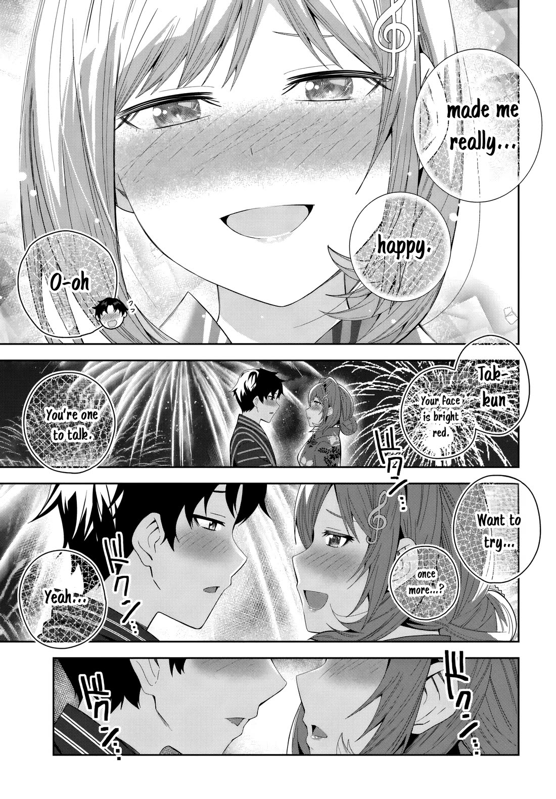 The Idol Girl in My Class Is Acting Suspiciously Chapter 23 page 24 - Chapter 23: Firework Festival