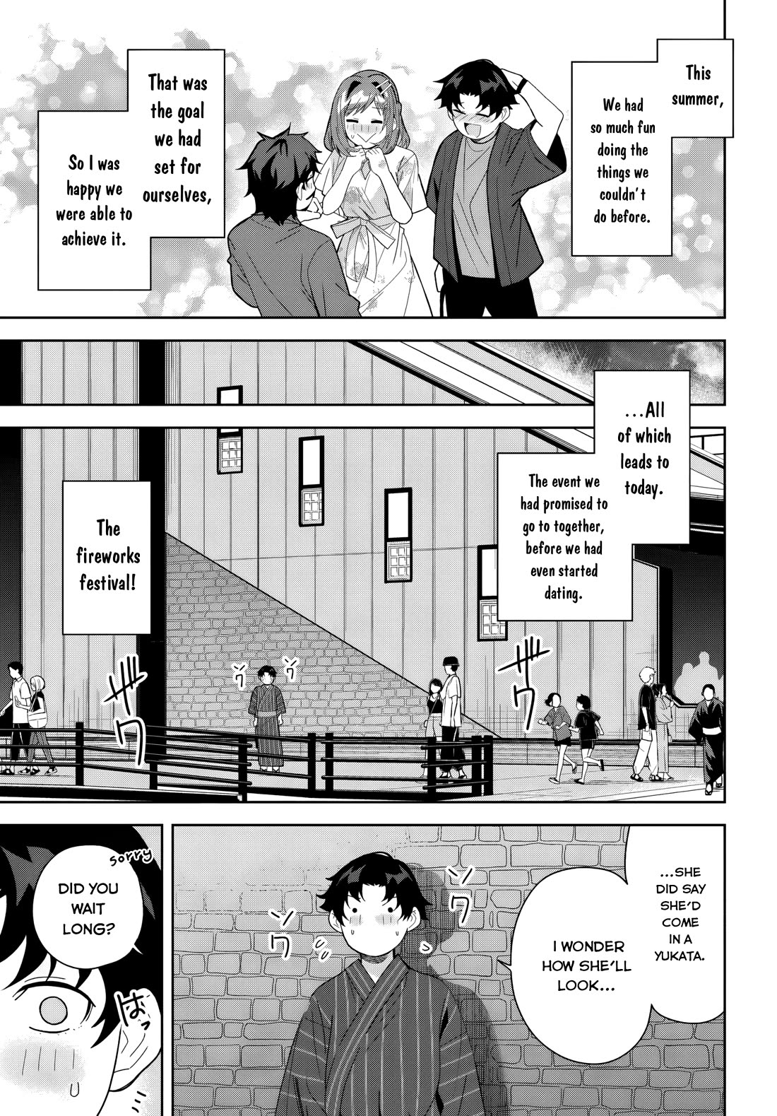 The Idol Girl in My Class Is Acting Suspiciously Chapter 23 page 3 - Chapter 23: Firework Festival