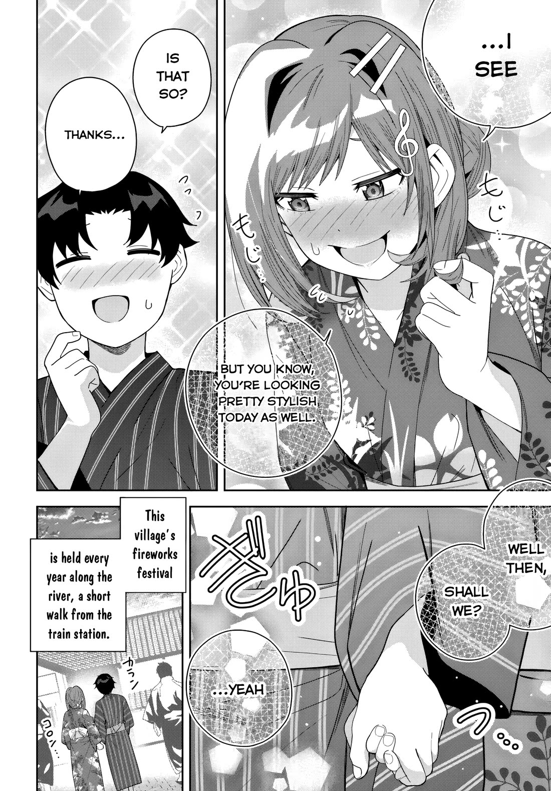 The Idol Girl in My Class Is Acting Suspiciously Chapter 23 page 6 - Chapter 23: Firework Festival