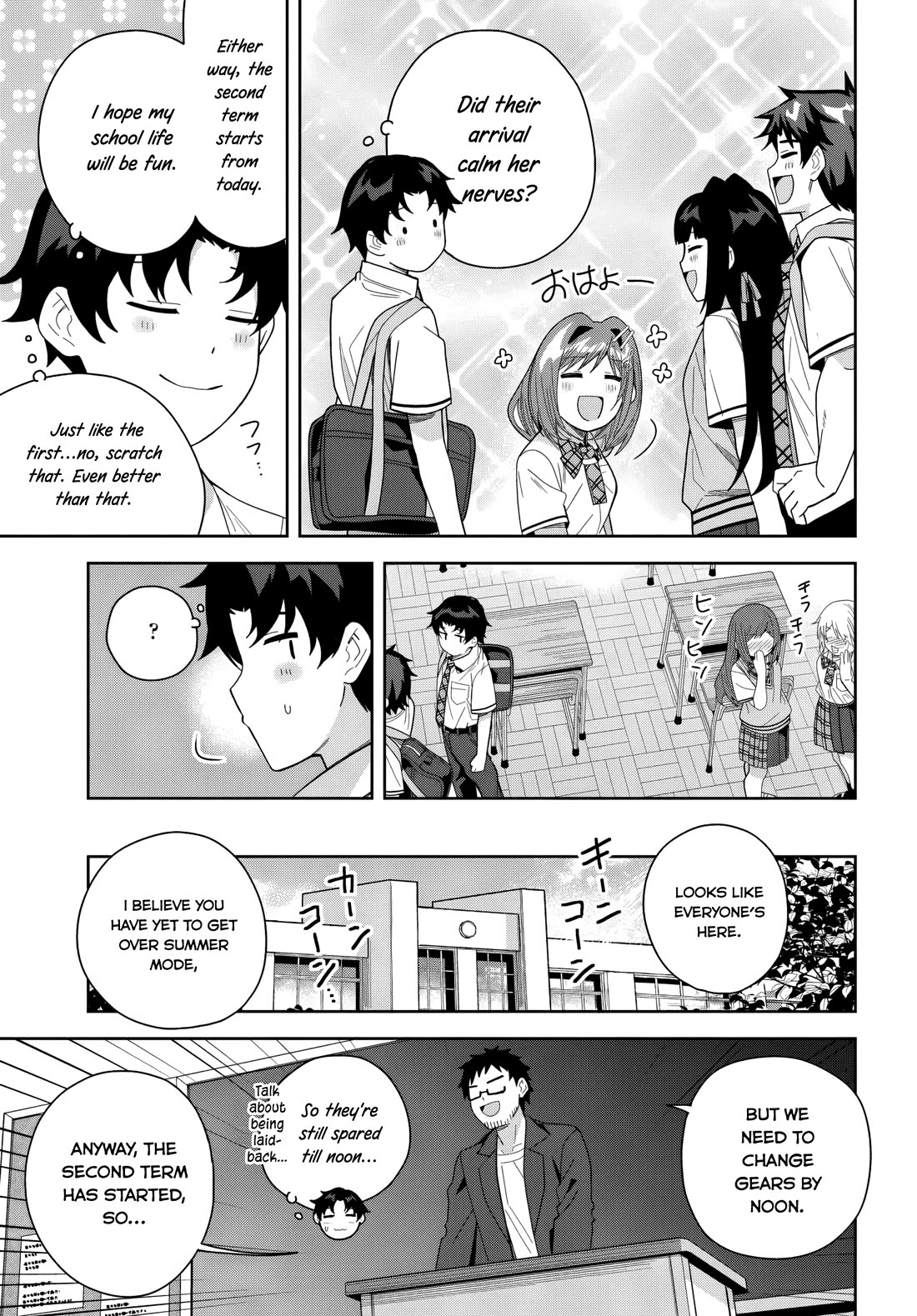 The Idol Girl in My Class Is Acting Suspiciously Chapter 24 page 11 - Chapter 24: Changing