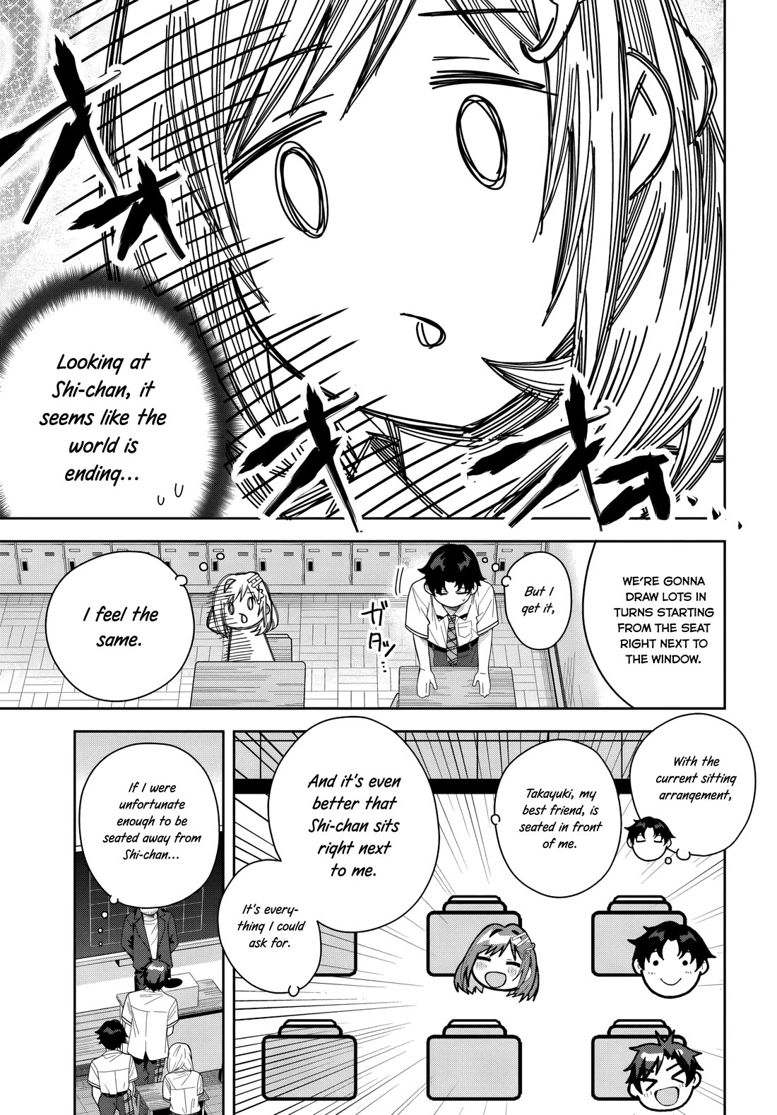 The Idol Girl in My Class Is Acting Suspiciously Chapter 24 page 12 - Chapter 24: Changing