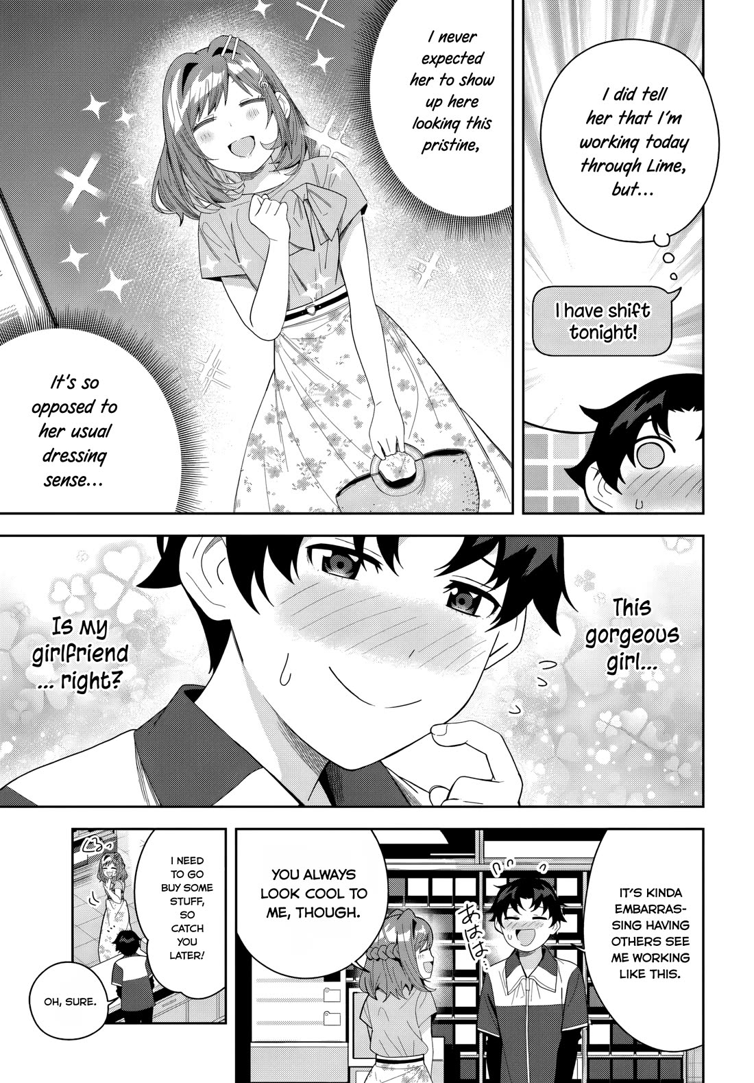 The Idol Girl in My Class Is Acting Suspiciously Chapter 24 page 3 - Chapter 24: Changing