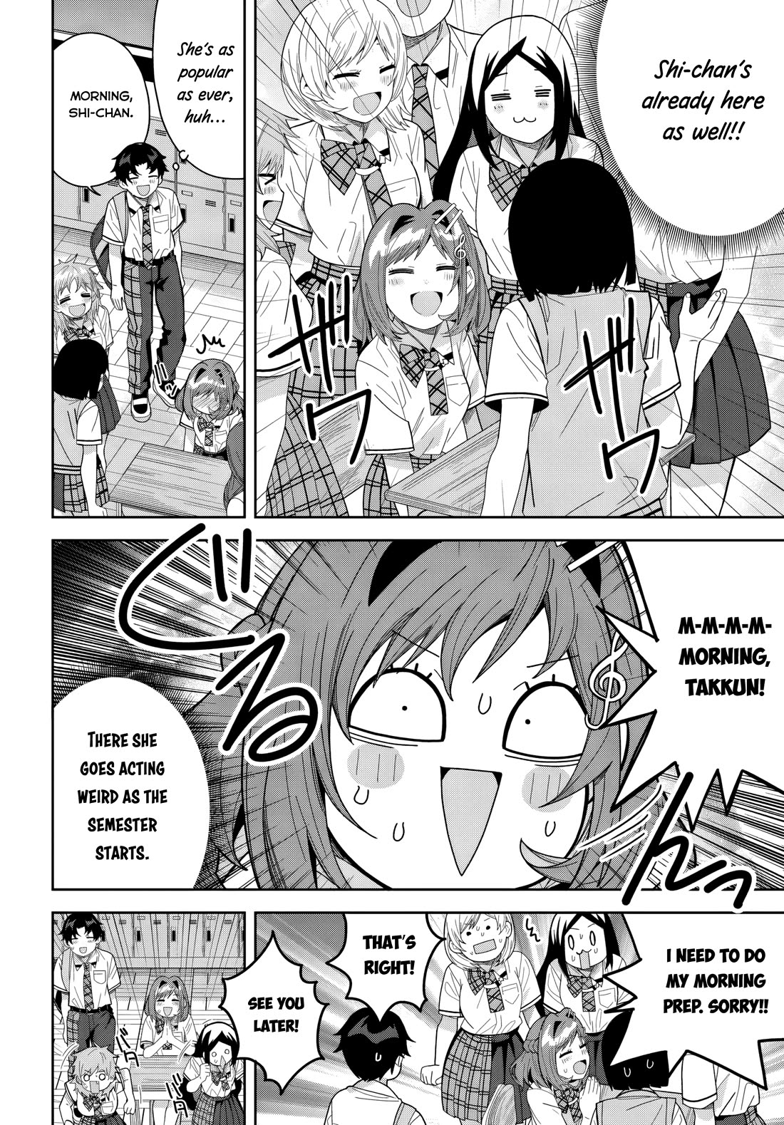 The Idol Girl in My Class Is Acting Suspiciously Chapter 24 page 8 - Chapter 24: Changing