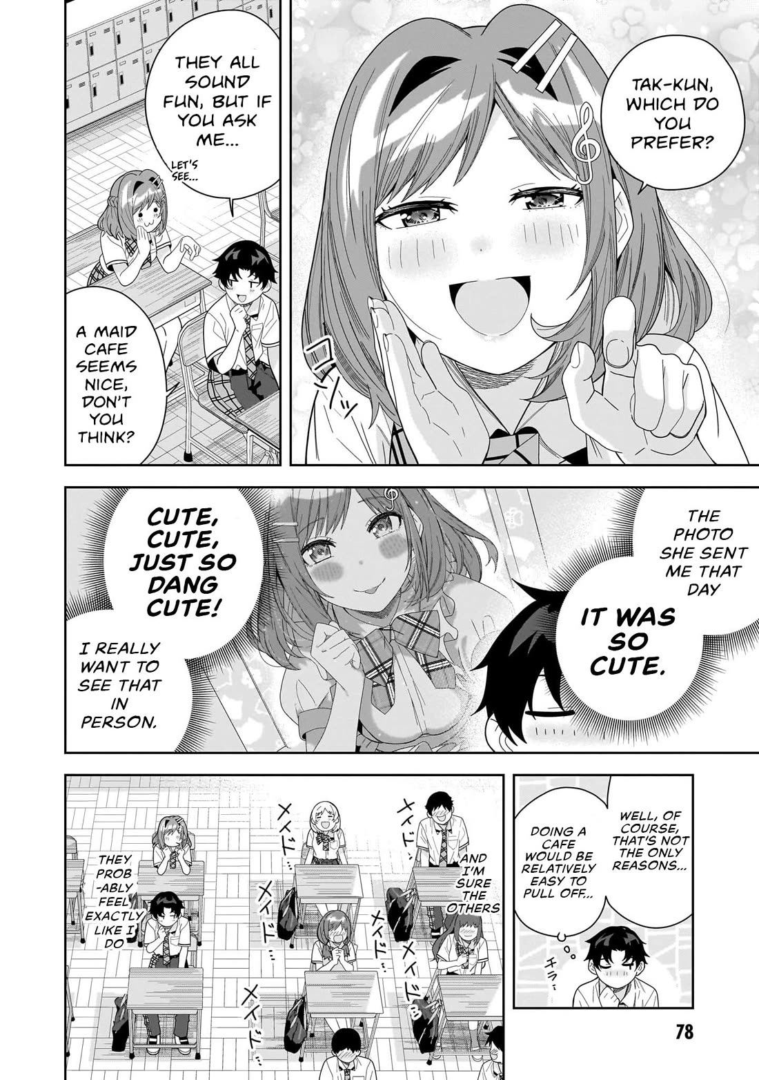 The Idol Girl in My Class Is Acting Suspiciously Chapter 25 page 10 - Chapter 25: What should we do for the school festival?