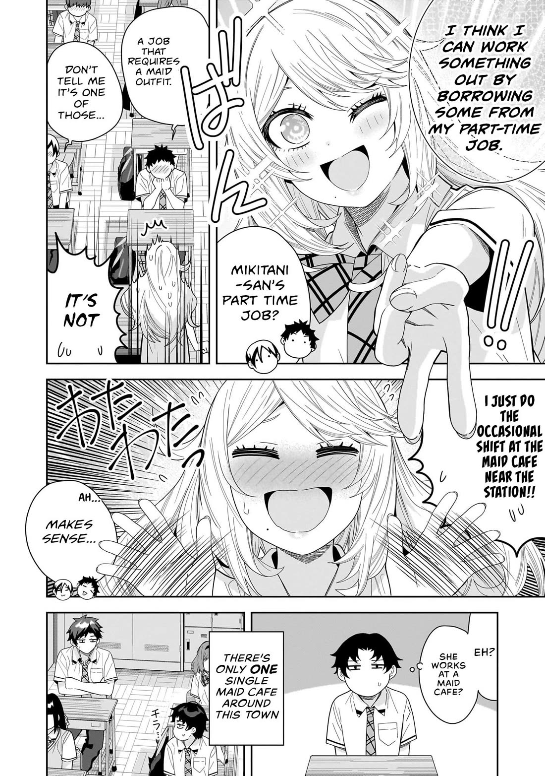 The Idol Girl in My Class Is Acting Suspiciously Chapter 25 page 12 - Chapter 25: What should we do for the school festival?