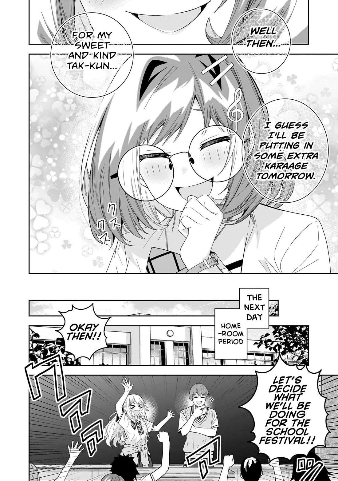 The Idol Girl in My Class Is Acting Suspiciously Chapter 25 page 8 - Chapter 25: What should we do for the school festival?