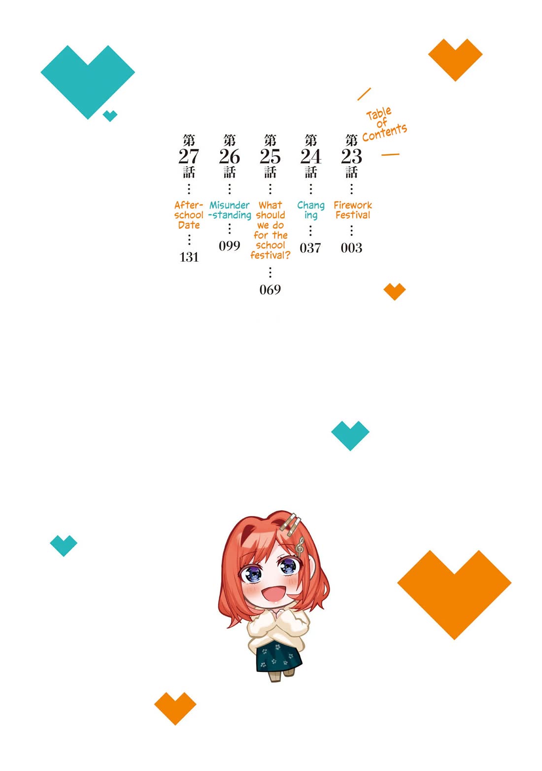 The Idol Girl in My Class Is Acting Suspiciously Chapter 27.5 page 4 - Chapter 27.5: Volume 5 Extras