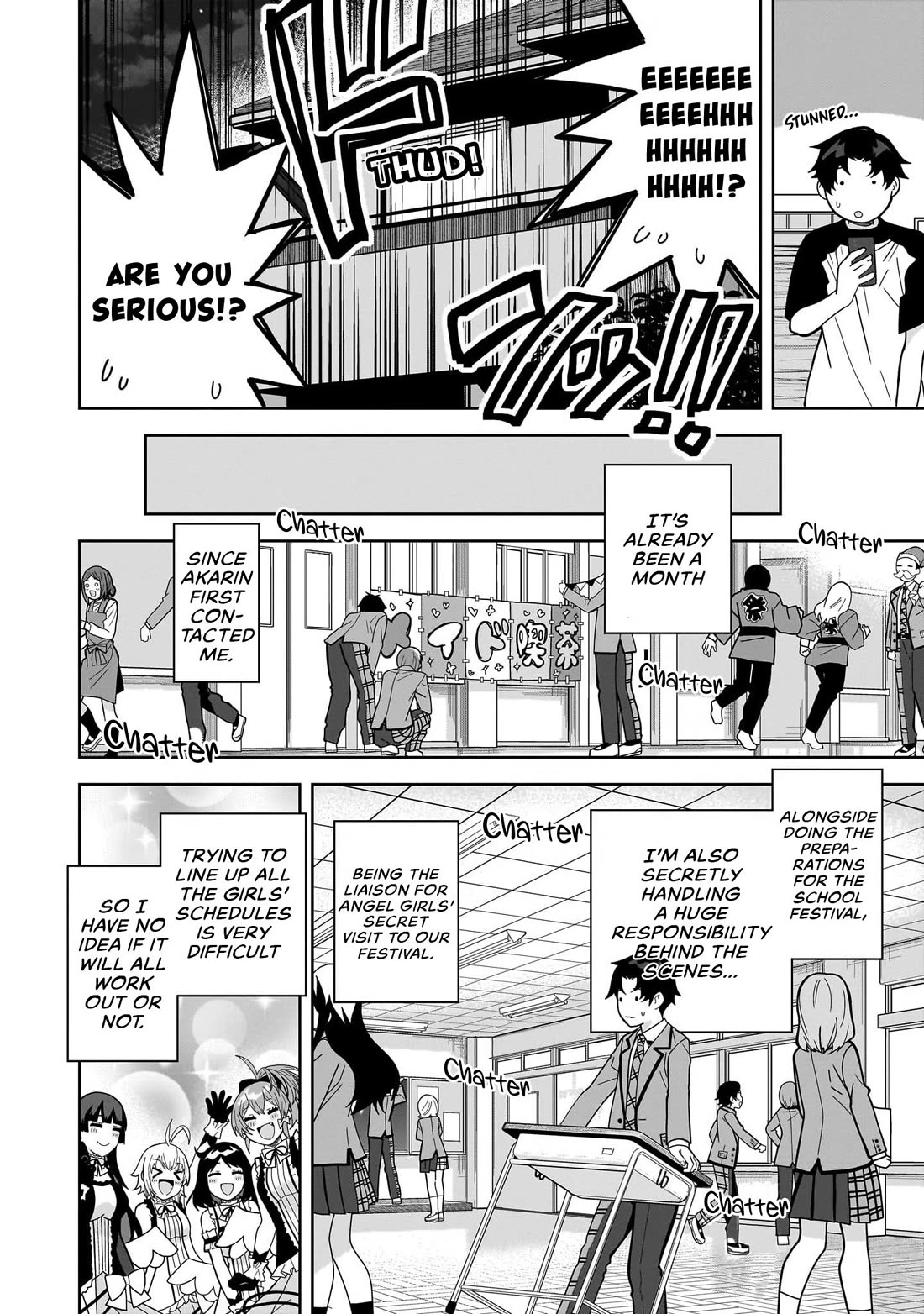 The Idol Girl in My Class Is Acting Suspiciously Chapter 28 page 10 - Chapter 28: Before the Main Event