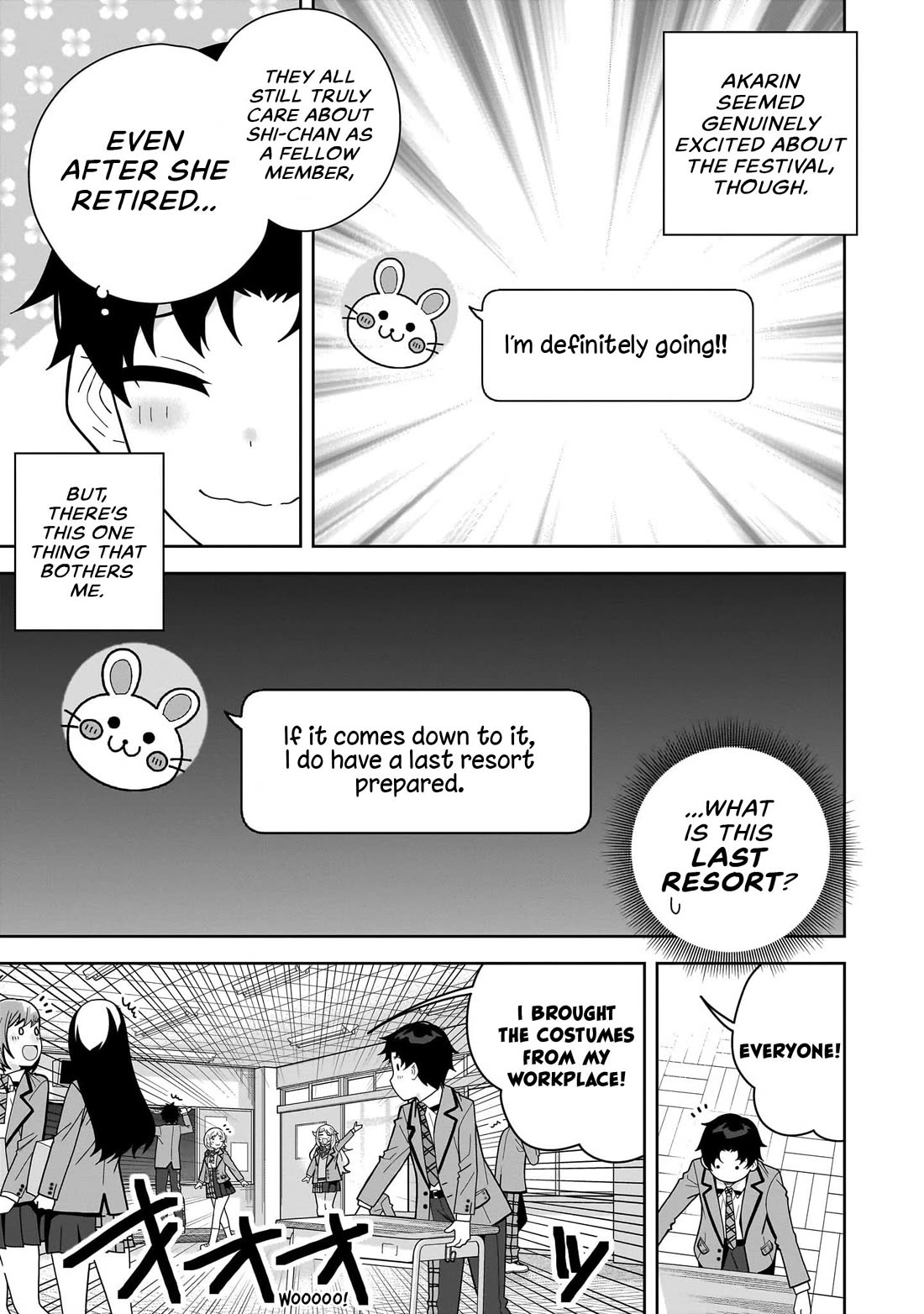 The Idol Girl in My Class Is Acting Suspiciously Chapter 28 page 11 - Chapter 28: Before the Main Event