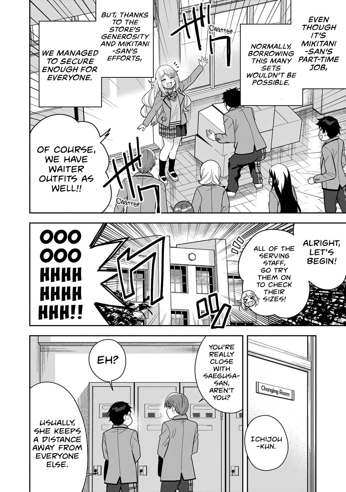 The Idol Girl in My Class Is Acting Suspiciously Chapter 28 page 12 - Chapter 28: Before the Main Event