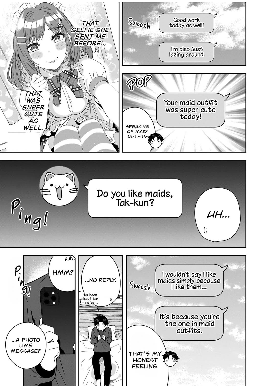 The Idol Girl in My Class Is Acting Suspiciously Chapter 28 page 33 - Chapter 28: Before the Main Event