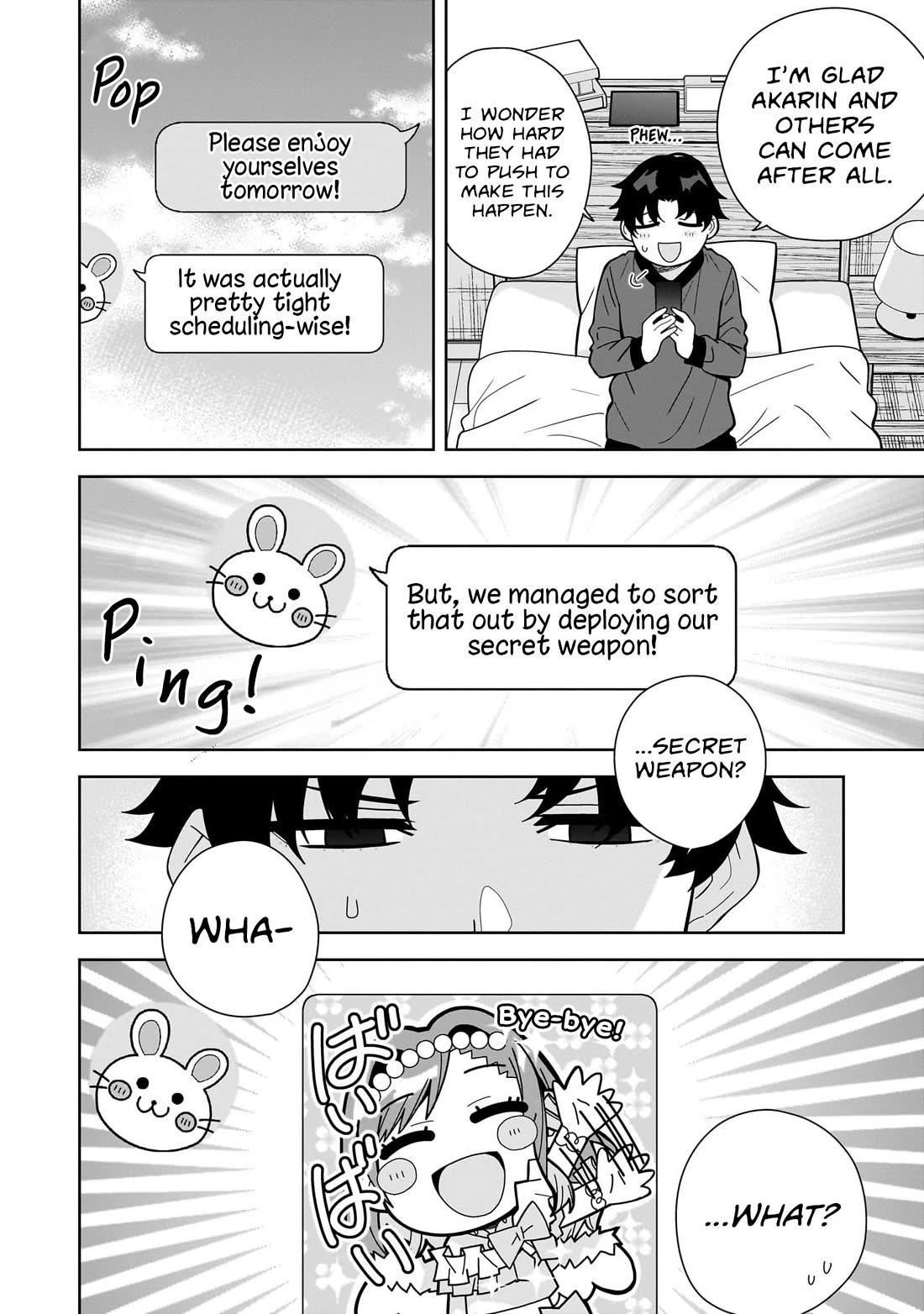 The Idol Girl in My Class Is Acting Suspiciously Chapter 28 page 36 - Chapter 28: Before the Main Event