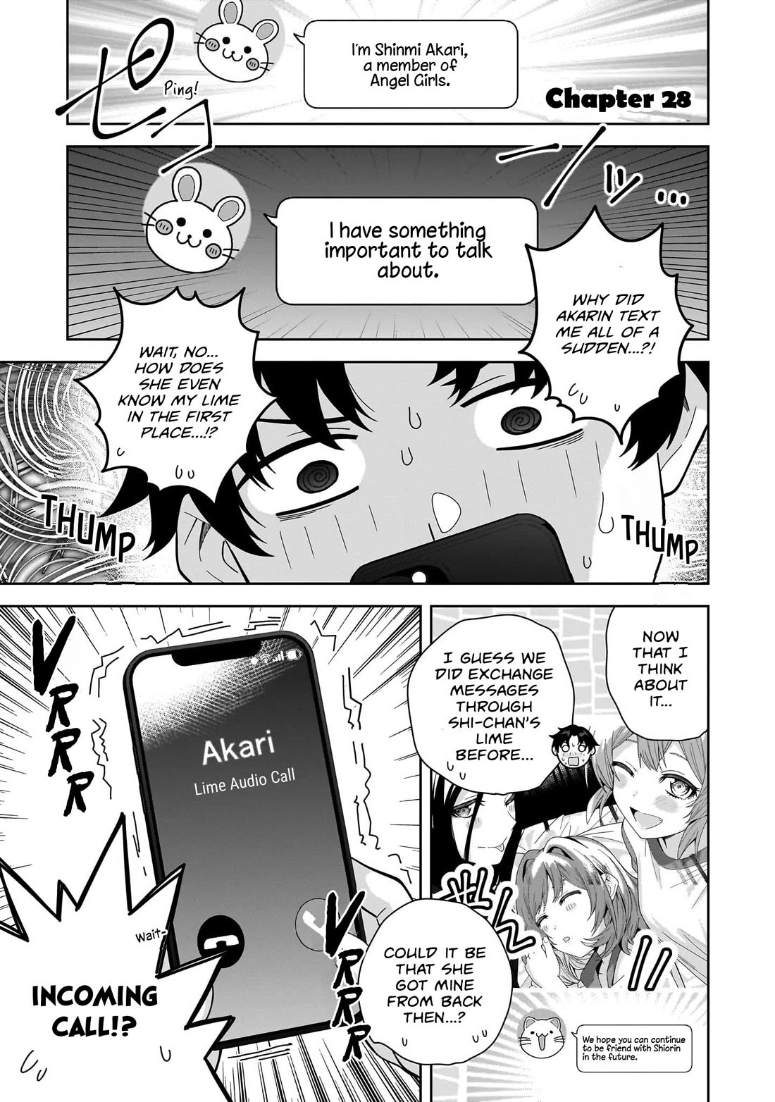 The Idol Girl in My Class Is Acting Suspiciously Chapter 28 page 5 - Chapter 28: Before the Main Event