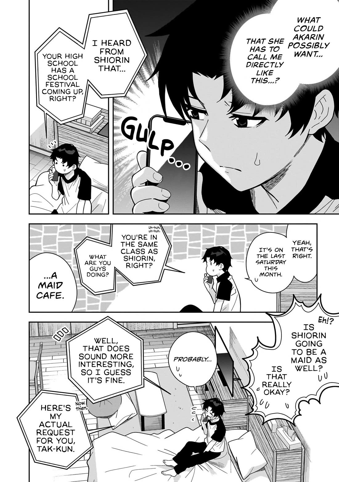 The Idol Girl in My Class Is Acting Suspiciously Chapter 28 page 8 - Chapter 28: Before the Main Event